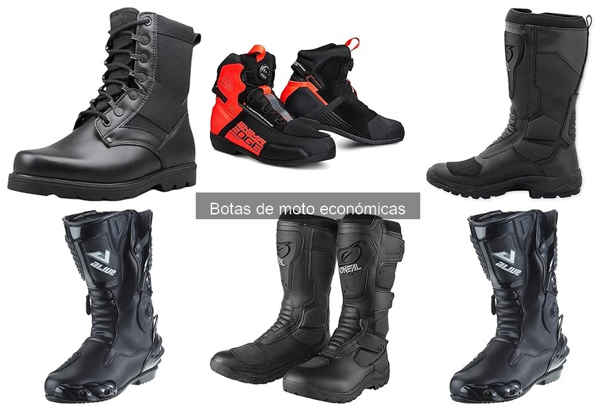 ** Botas de moto económicas: Dónde comprarlas y mejores ofertas