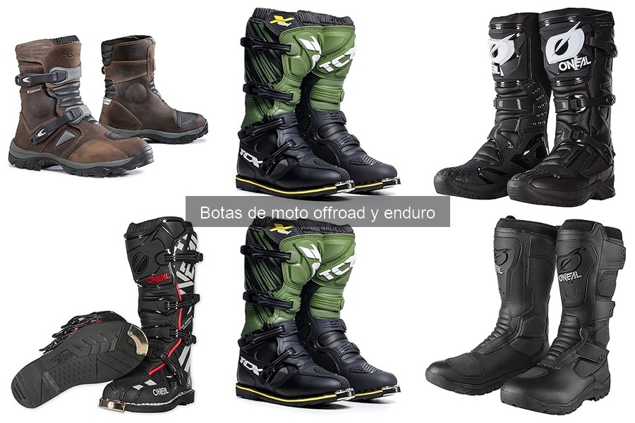 Botas de Moto Offroad y Enduro: Características y Beneficios