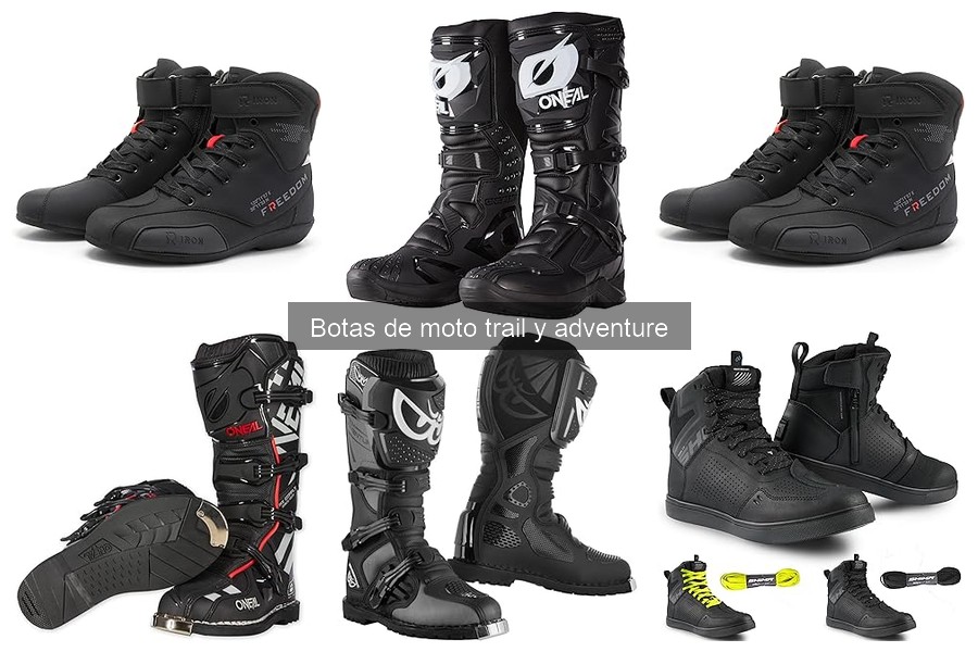 Botas de moto trail y adventure: las mejores opciones económicas