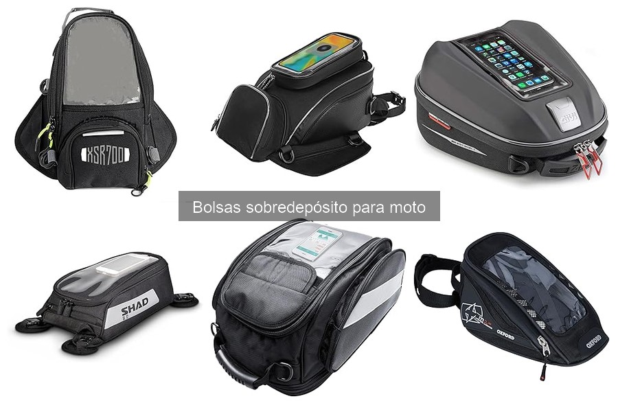 Características clave de las bolsas sobredepósito para moto