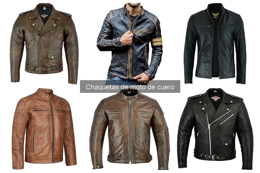 Características clave de una chaqueta de moto de cuero