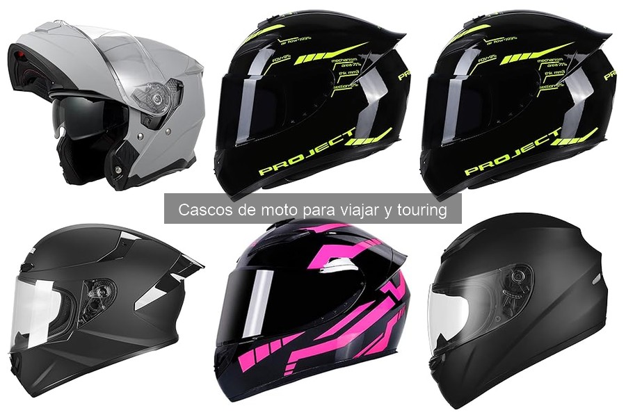 Características esenciales de cascos de moto para viajes largos