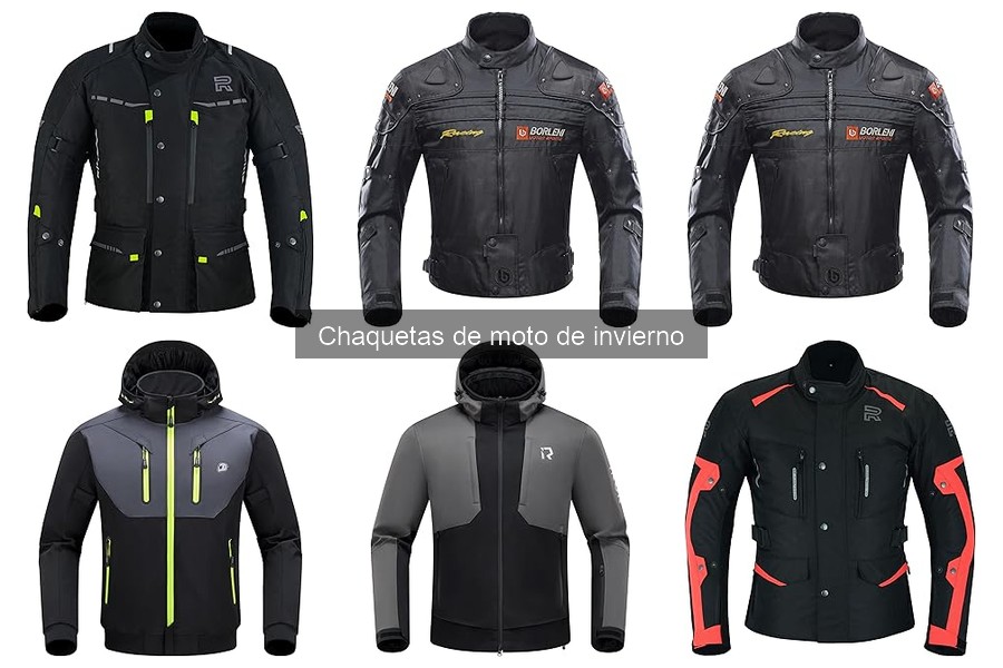 Características esenciales de chaquetas de moto de invierno