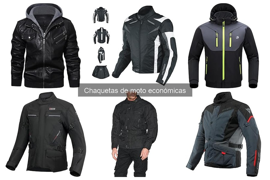 Características esenciales de chaquetas de moto económicas
