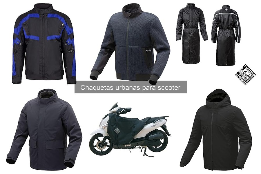 Características esenciales de chaquetas urbanas para scooter