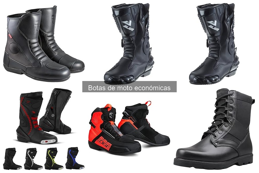 Características Esenciales de las Botas de Moto Económicas