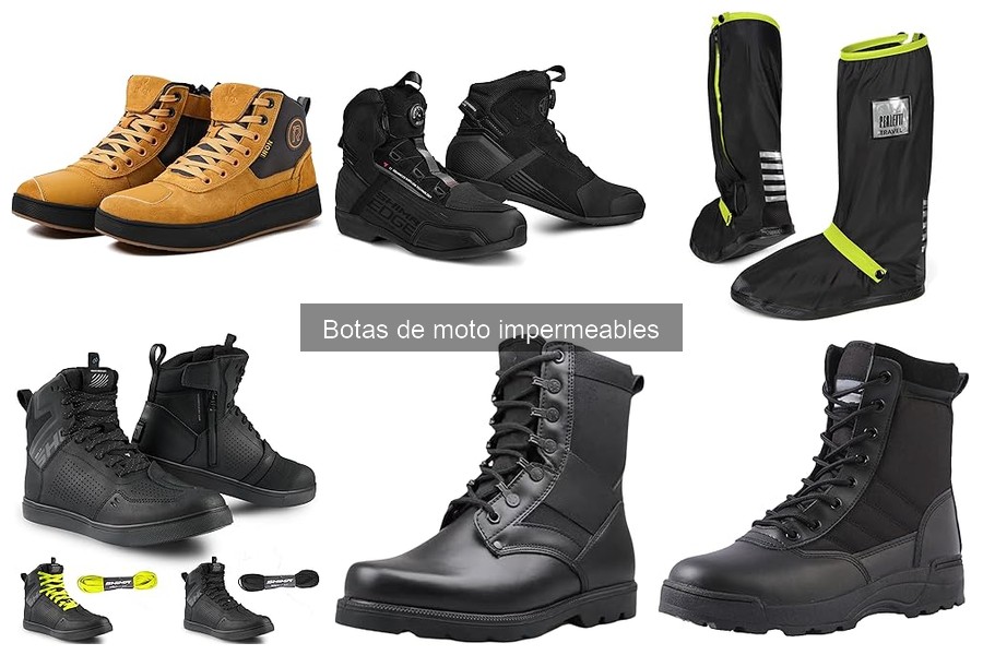 Características imprescindibles de las botas de moto impermeables