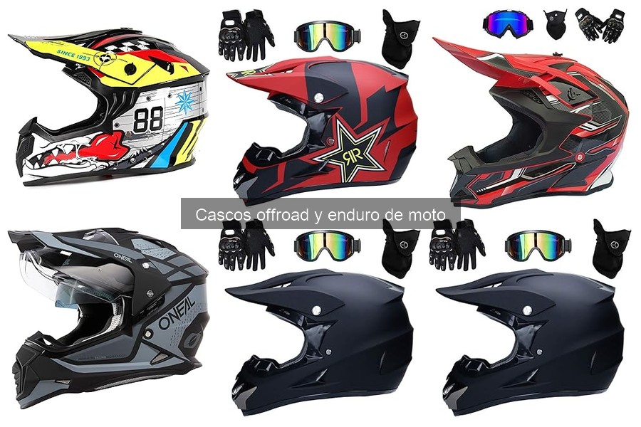 Cascos Offroad para Motociclistas con Problemas de Talla