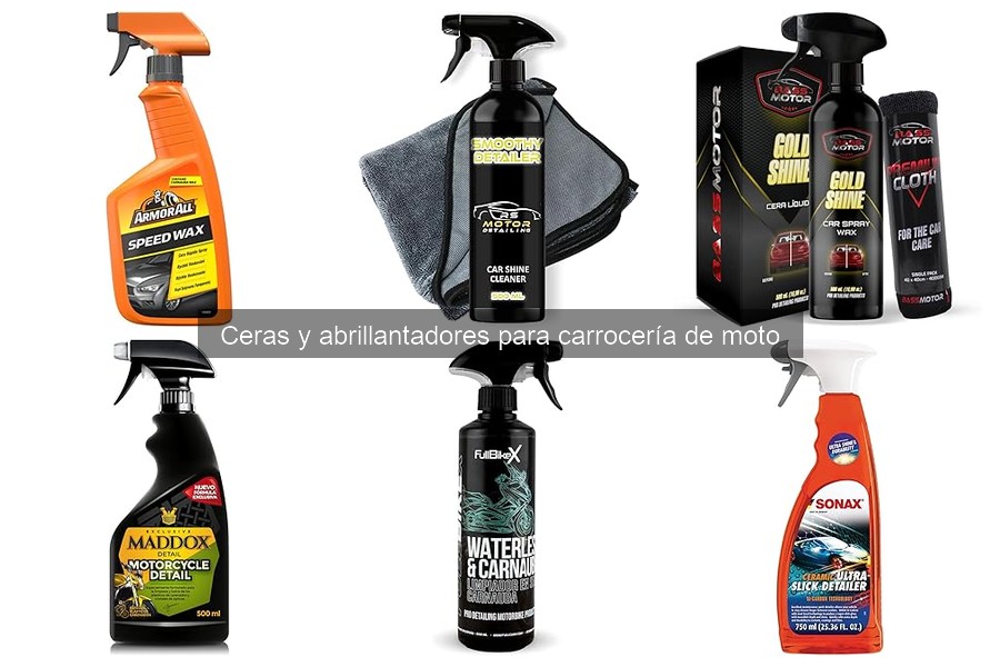 Ceras y Abrillantadores para Moto: ¿Son Seguros para Todas las Superficies?