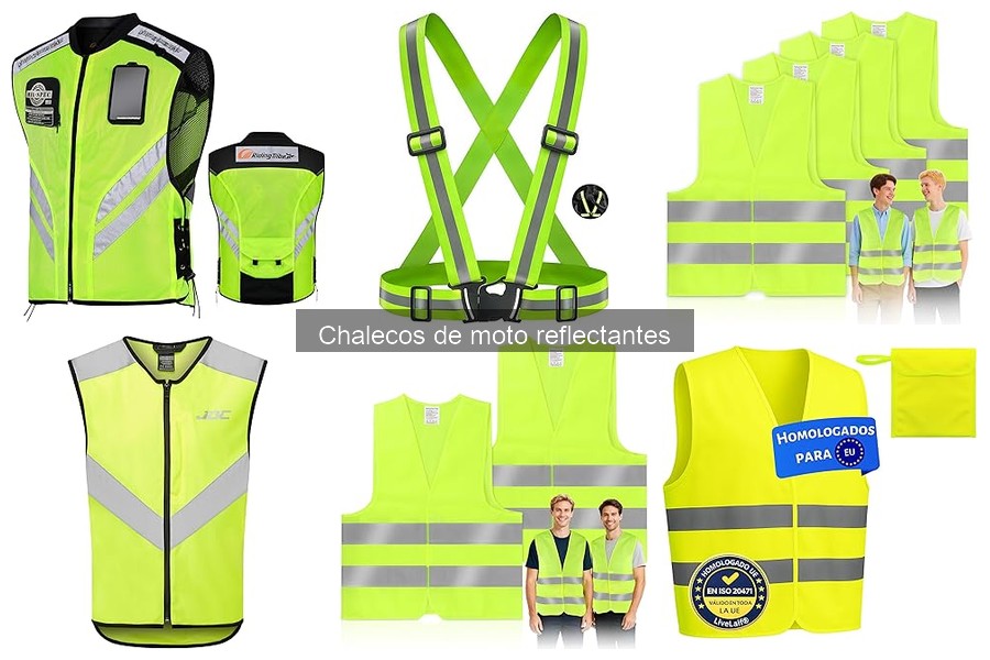 Chalecos Reflectantes Personalizados para Motoristas