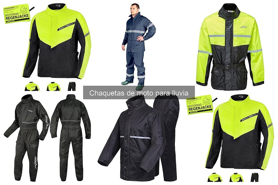 Chaquetas de moto para lluvia en climas cálidos: ¿son efectivas?