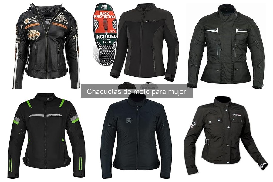 Chaquetas de moto para mujer: Mejores precios y dónde comprarlas
