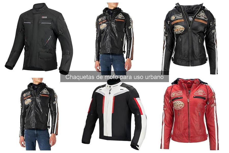 Chaquetas de moto urbanas ideales para climas cálidos