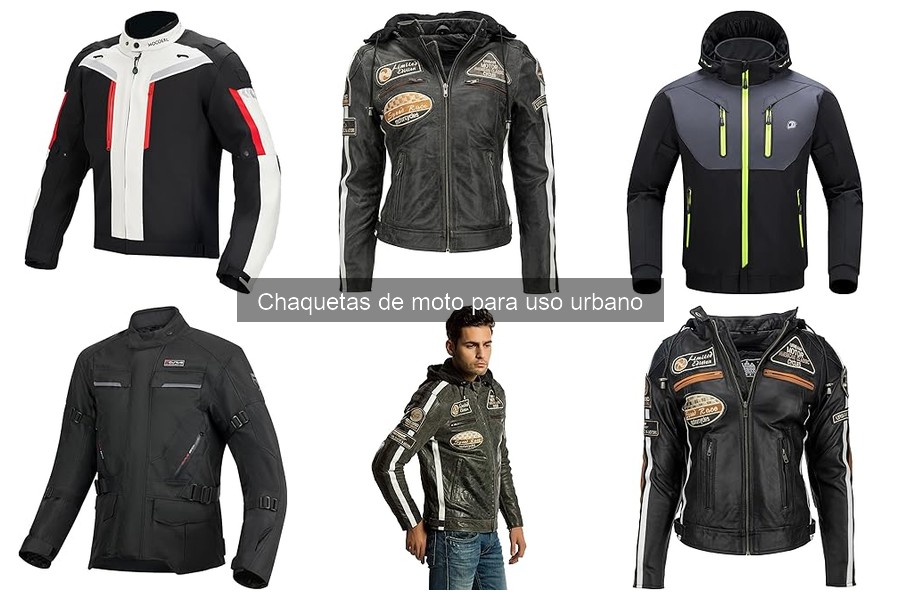 Chaquetas de moto urbanas impermeables: Protección contra la lluvia