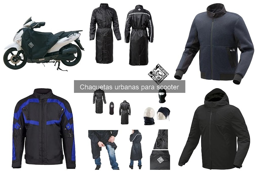 Chaquetas urbanas para scooter con mejor calidad-precio