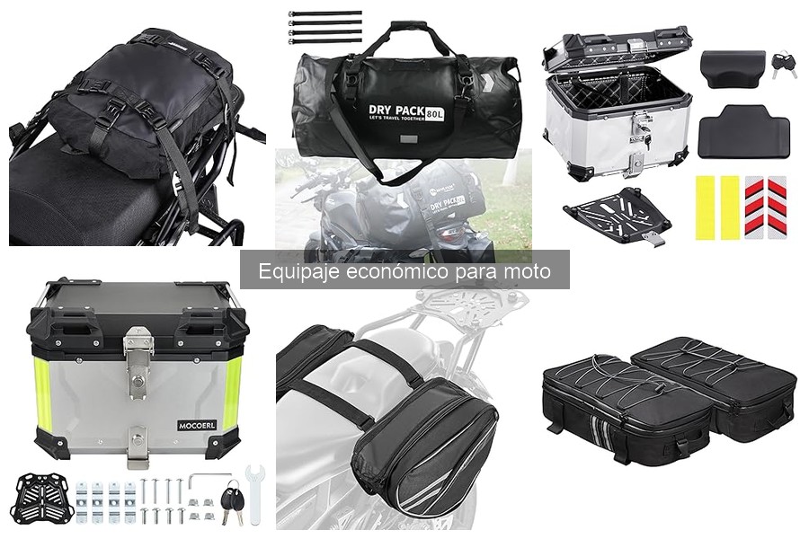 Cómo asegurar el equipaje económico para moto de forma efectiva