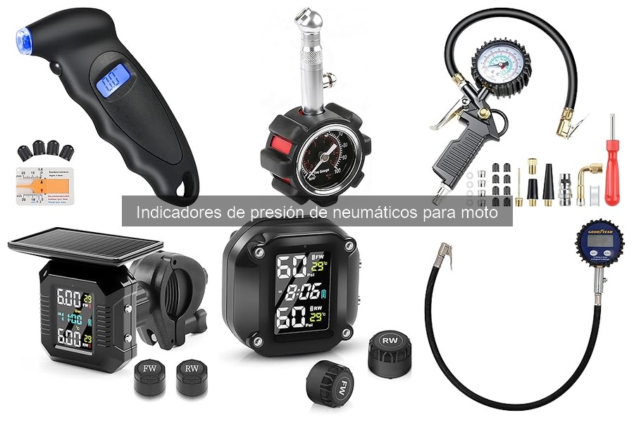 Cómo Calibrar un Indicador de Presión de Neumáticos para Moto