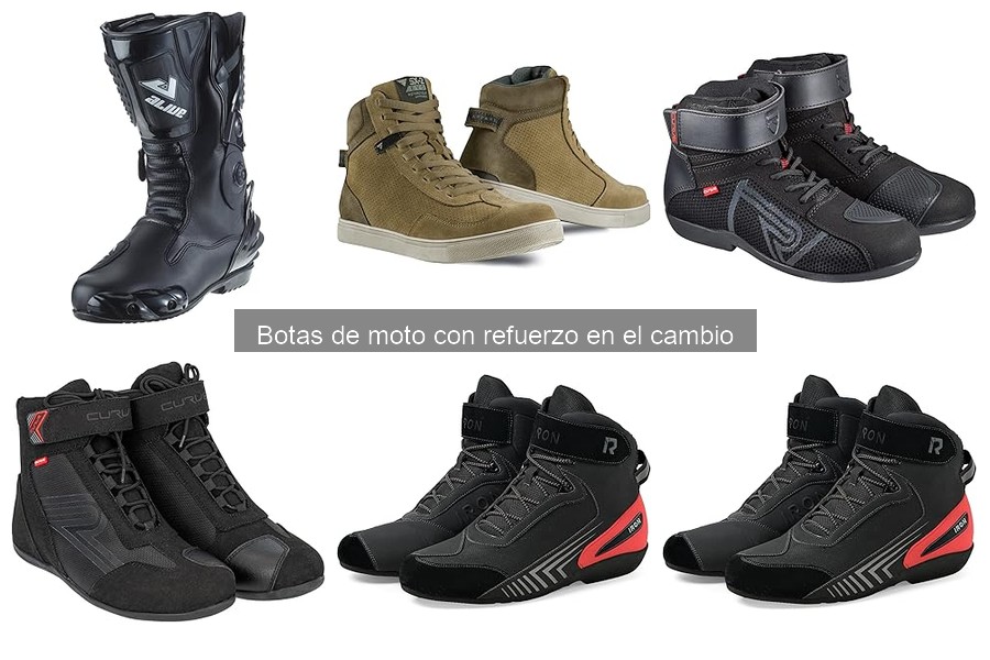 Cómo cuidar tus botas de moto con refuerzo en el cambio