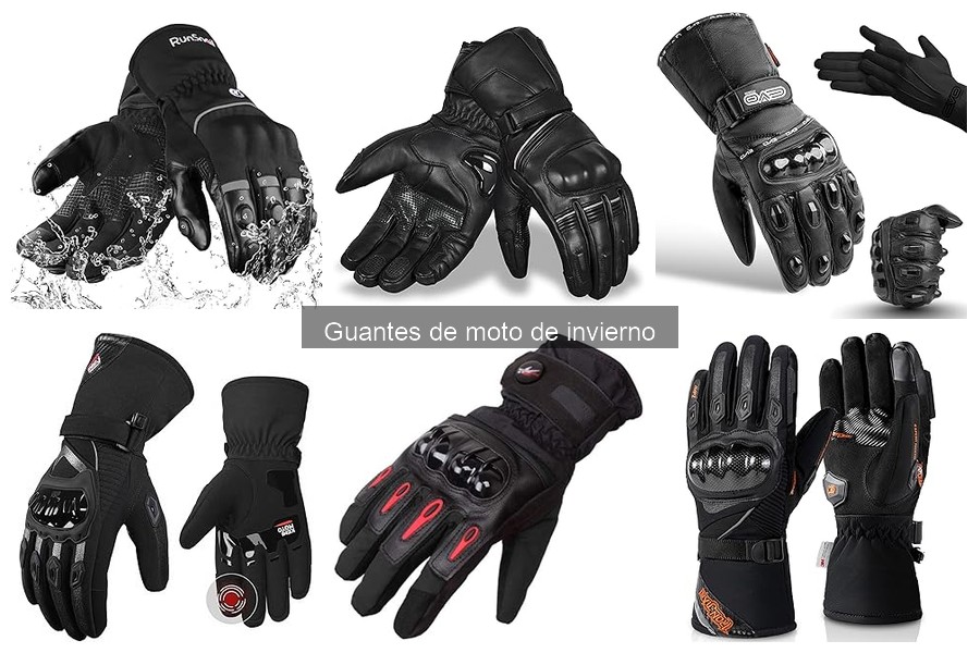 Cómo cuidar y mantener guantes de moto de invierno