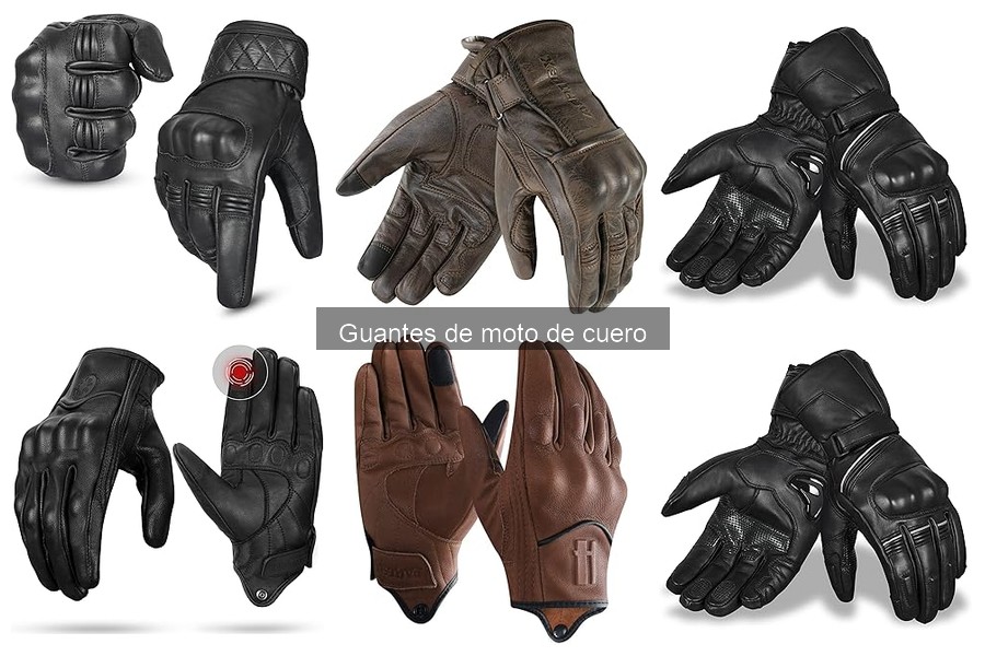 Cómo cuidar y mantener los guantes de moto de cuero