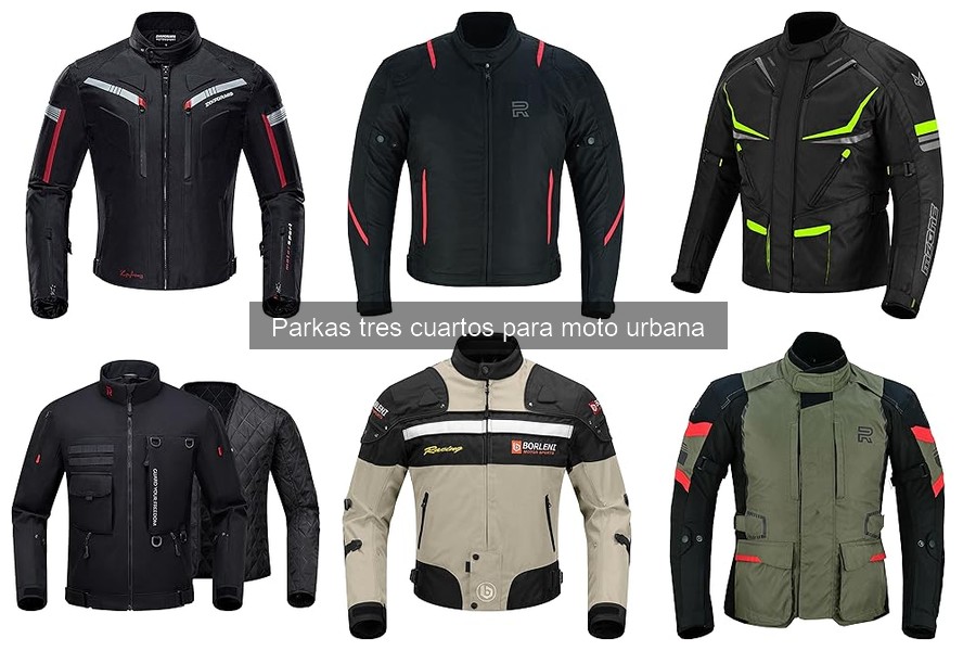 Cómo cuidar y mantener tu parka tres cuartos para moto