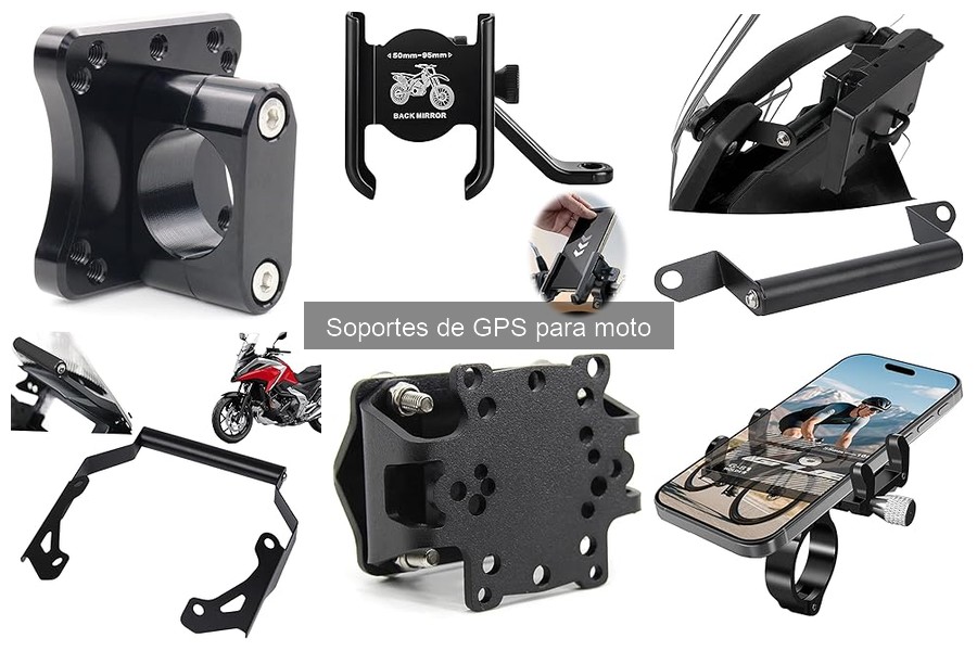 Cómo desmontar y almacenar soportes de GPS para moto