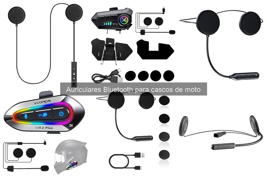 Cómo elegir auriculares Bluetooth para casco de moto