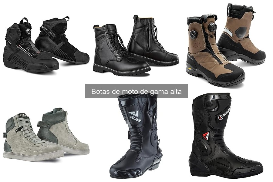 Cómo elegir botas de moto de gama alta para tu estilo de conducción