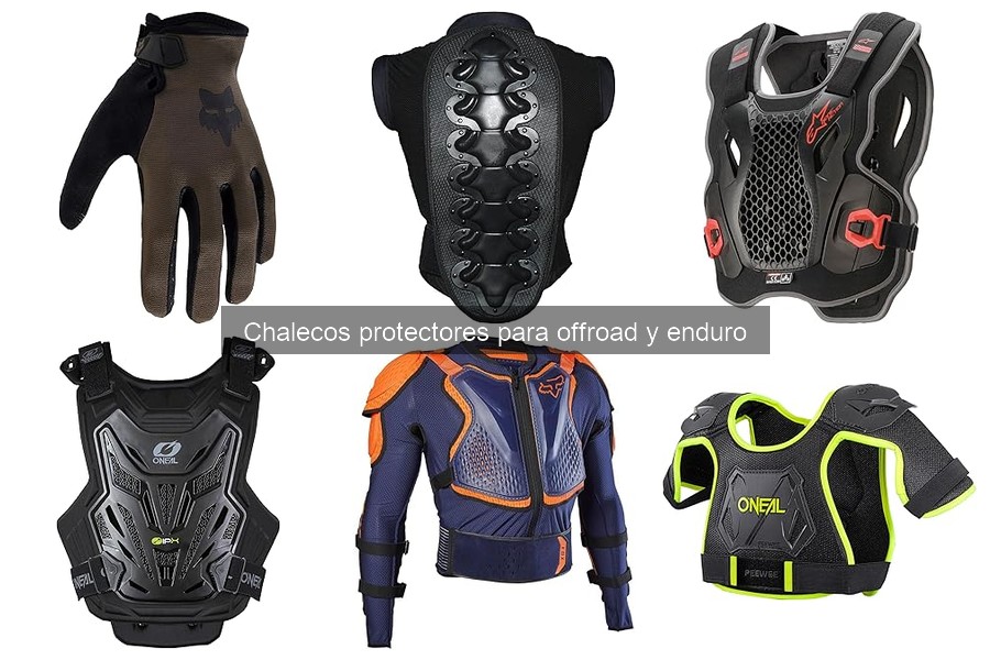 Cómo elegir el chaleco protector para offroad y enduro