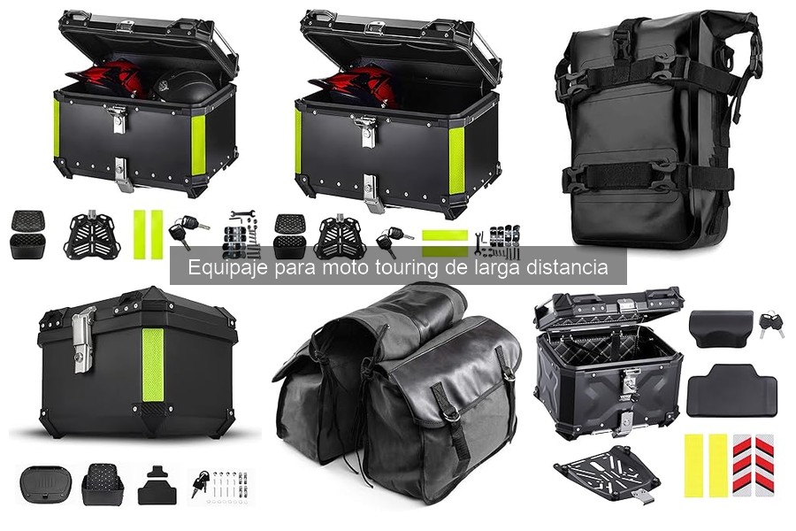 Cómo Elegir el Equipaje Ideal para Moto Touring