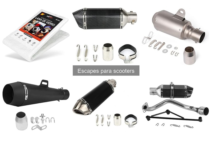 Cómo elegir el escape adecuado para tu scooter