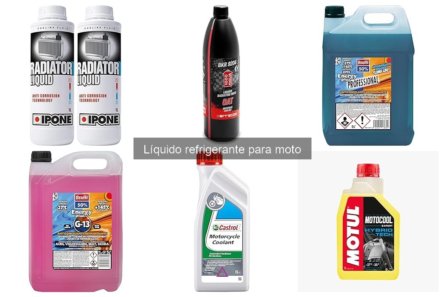 Cómo elegir el líquido refrigerante adecuado para tu moto