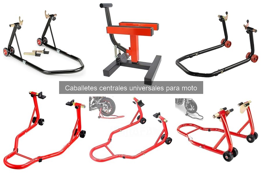 Cómo elegir el mejor caballete central para tu moto