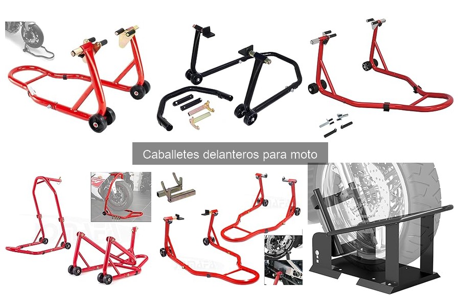 Cómo elegir el mejor caballete delantero para tu moto