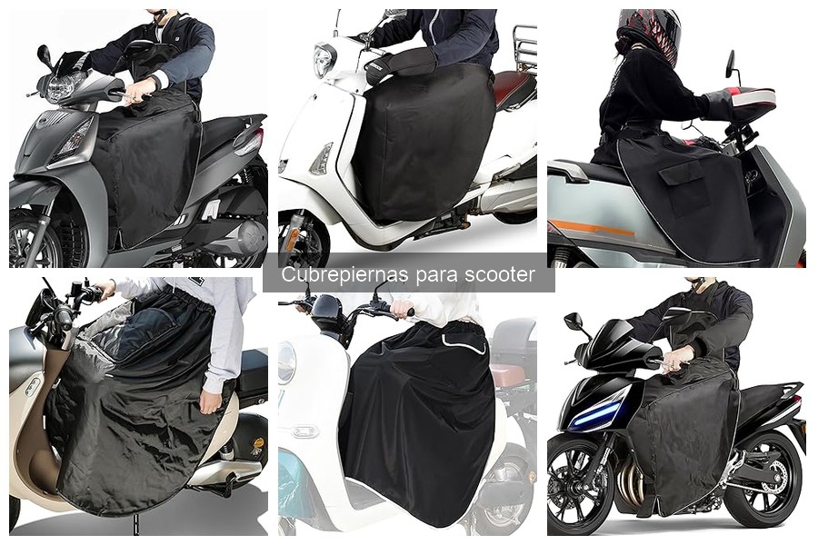 Cómo elegir el mejor cubrepiernas para scooter en 2023