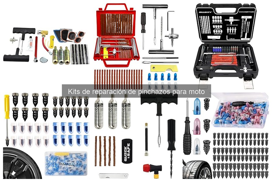 Cómo elegir el mejor kit de reparación de pinchazos para moto
