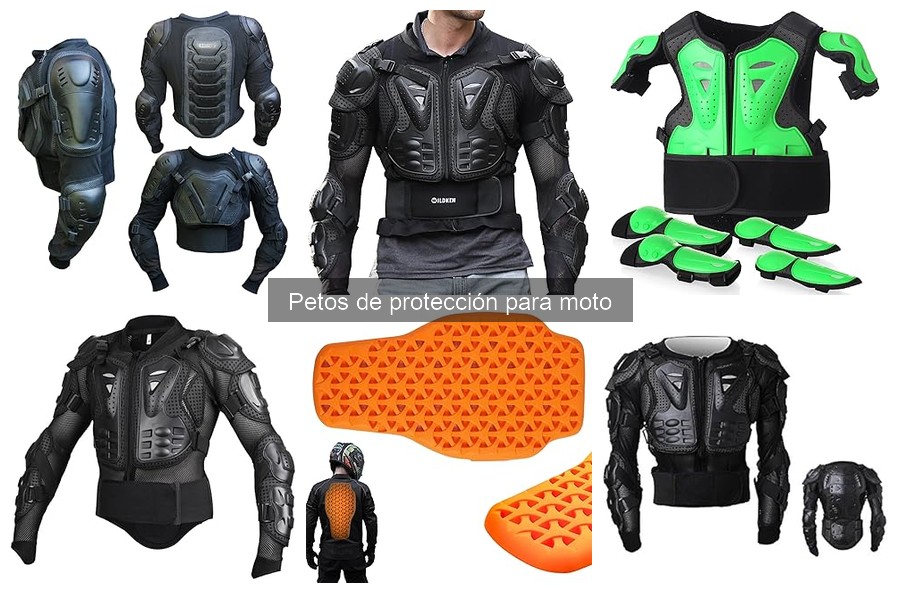 Cómo elegir el peto de protección perfecto para tu moto