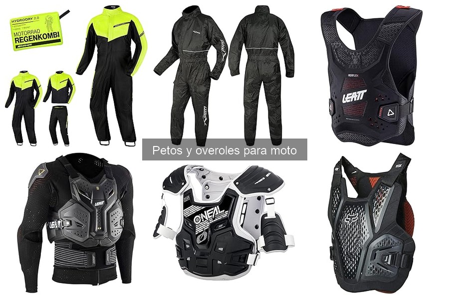 Cómo elegir el peto o overol adecuado para moto