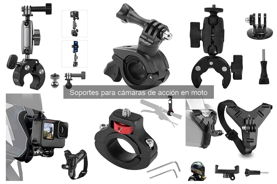 Cómo Elegir el Soporte para Cámara de Acción en Moto
