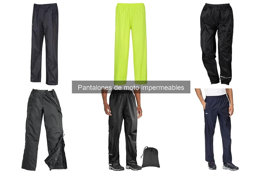 Cómo elegir el tamaño adecuado de pantalones de moto impermeables
