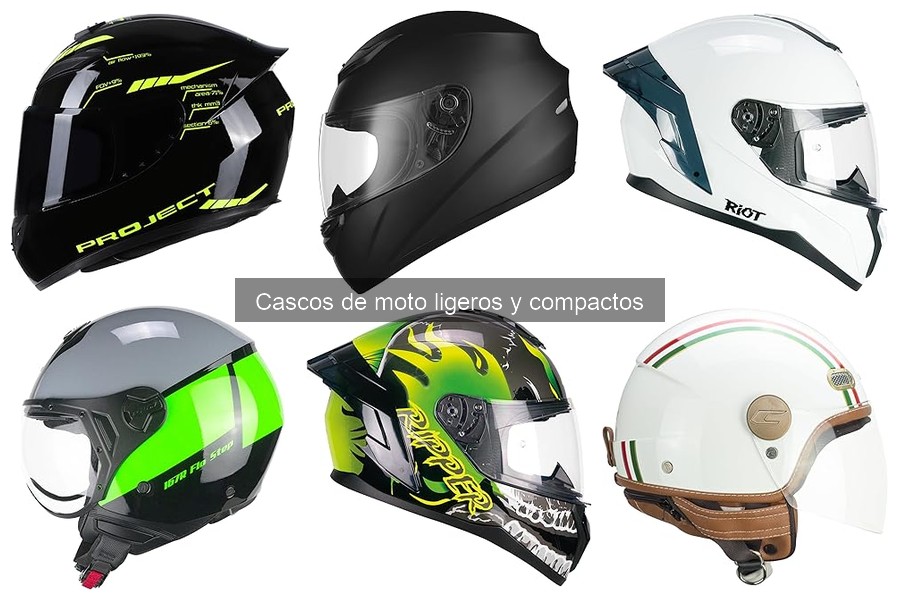 Cómo elegir el tamaño adecuado de un casco ligero para moto