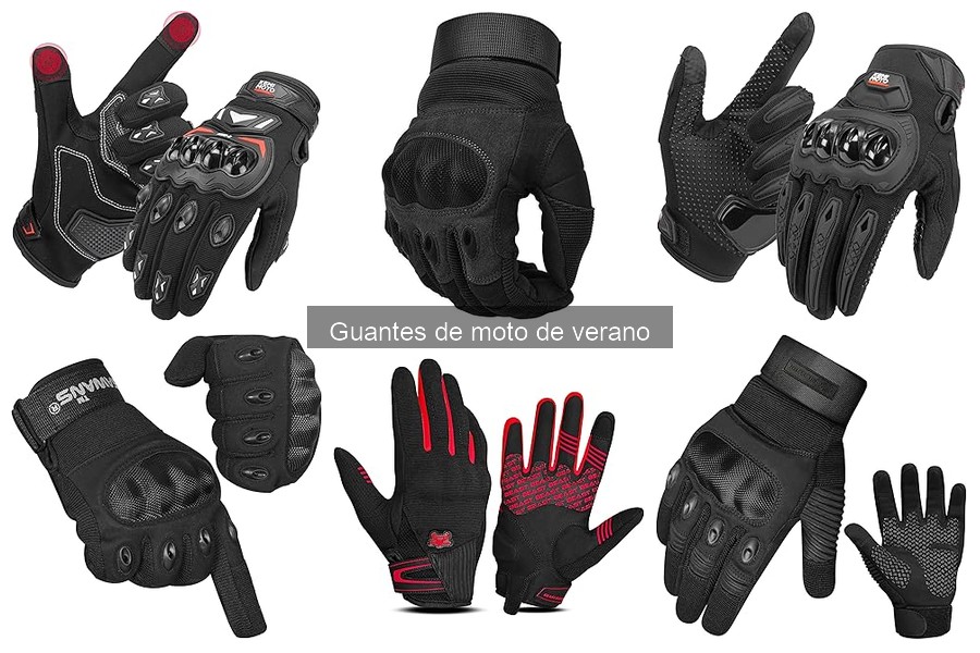 Cómo elegir guantes de moto de verano: guía de compra