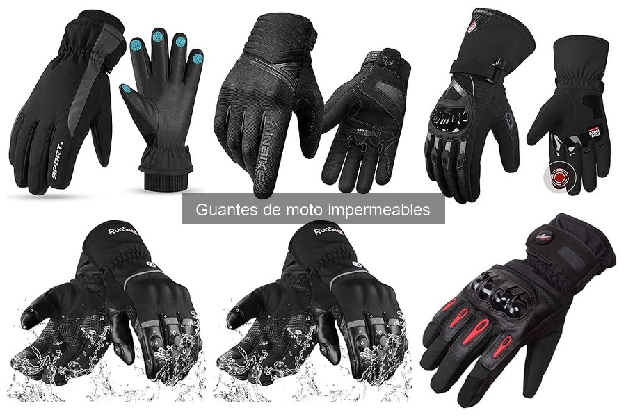 Cómo elegir guantes de moto impermeables adecuados