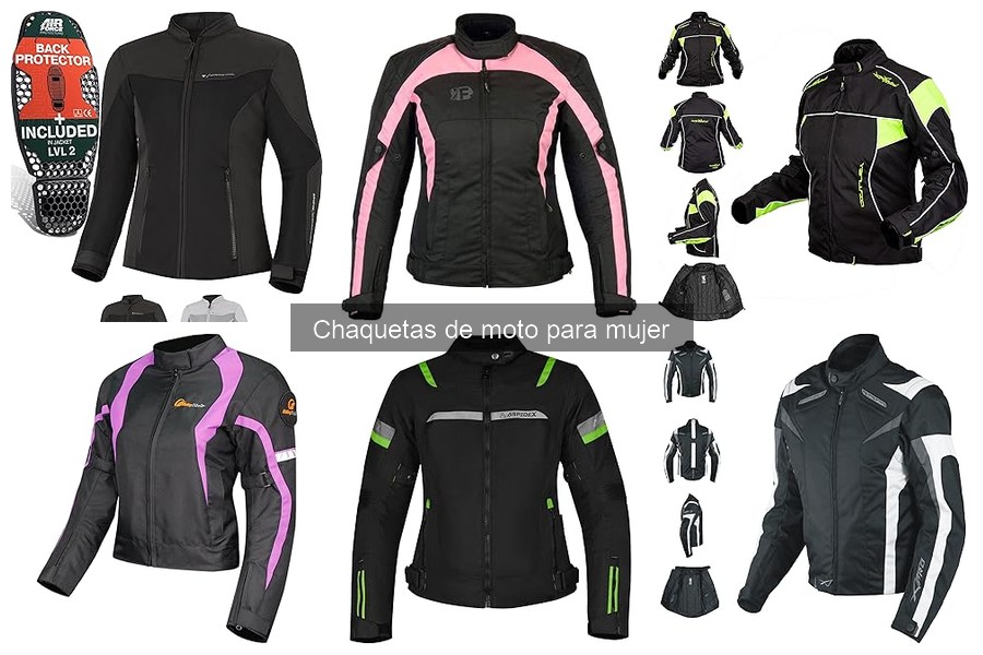 Cómo elegir la chaqueta de moto adecuada para mujer