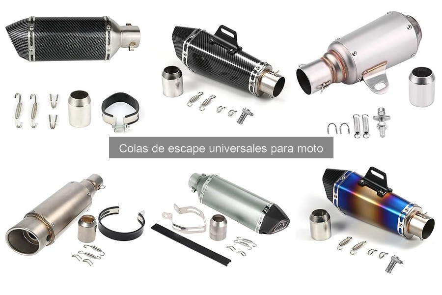 Cómo elegir la cola de escape universal para tu moto
