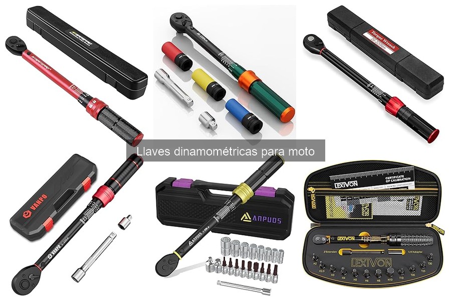 Cómo elegir la llave dinamométrica adecuada para tu moto