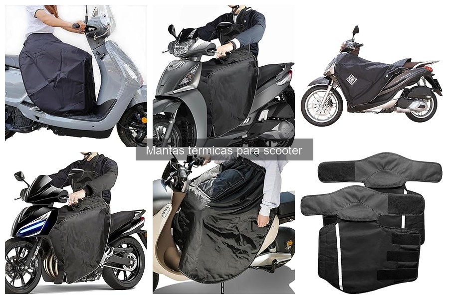 Cómo elegir la manta térmica ideal para tu scooter