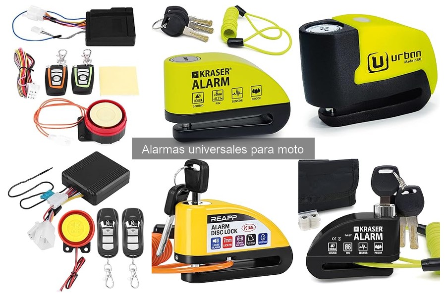 Cómo elegir la mejor alarma universal para tu moto