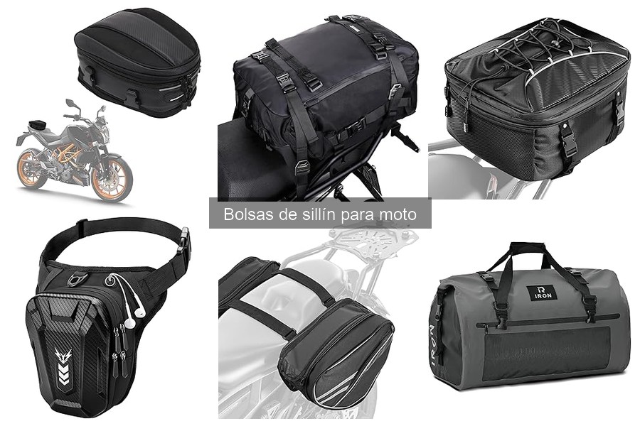 Cómo elegir la mejor bolsa de sillín para moto