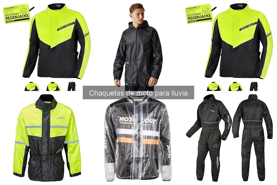 Cómo elegir la mejor chaqueta de moto para lluvia